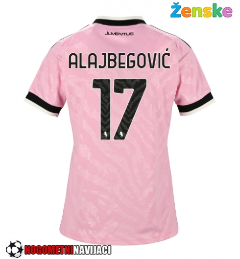 Ženske Nogometnih dresov Juventus Kerim Alajbegovic #17 Gostujoči 2026-27 Kratki rokavi Ženske Nogometnih dresov Juventus Kerim Alajbegovic #17 Gostujoči 2026-27 Kratki rokavi